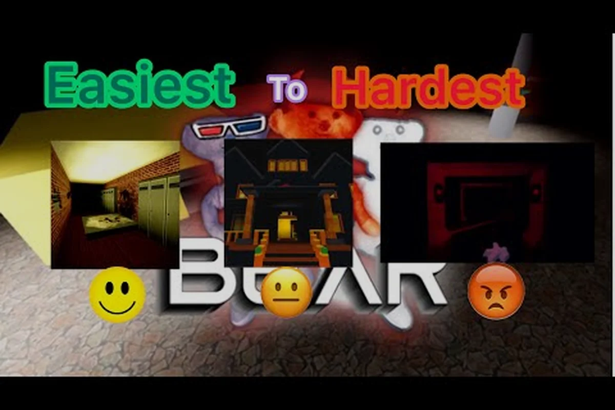 BEAR bear alpha hardest mapa: rutas clasificadas, secretos y salidas